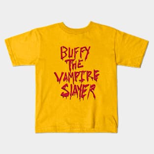 Buffy the Savior Kids T-Shirt